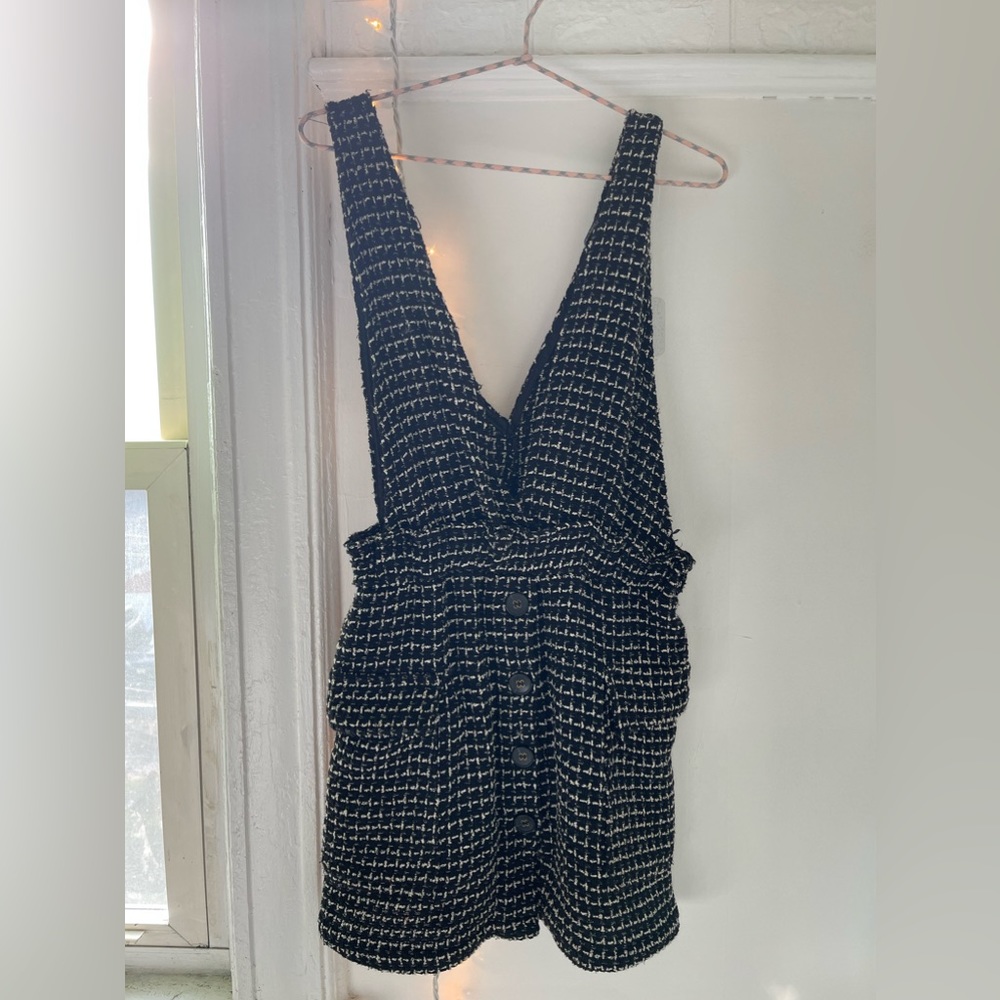 Zara plaid jumper
